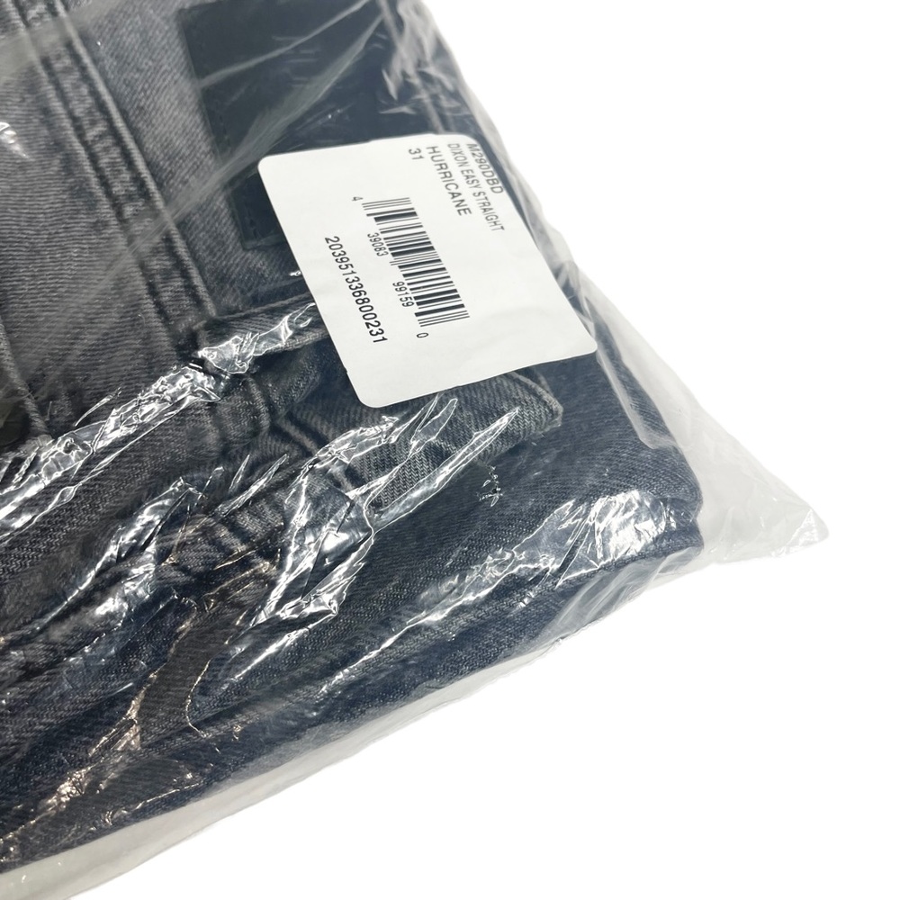 new Hudson ✪ Dixon Straight Leg Button Fly Jeans ✪ Hurricane ✪ Size 31 Inseam 32 - Picture 8 of 13